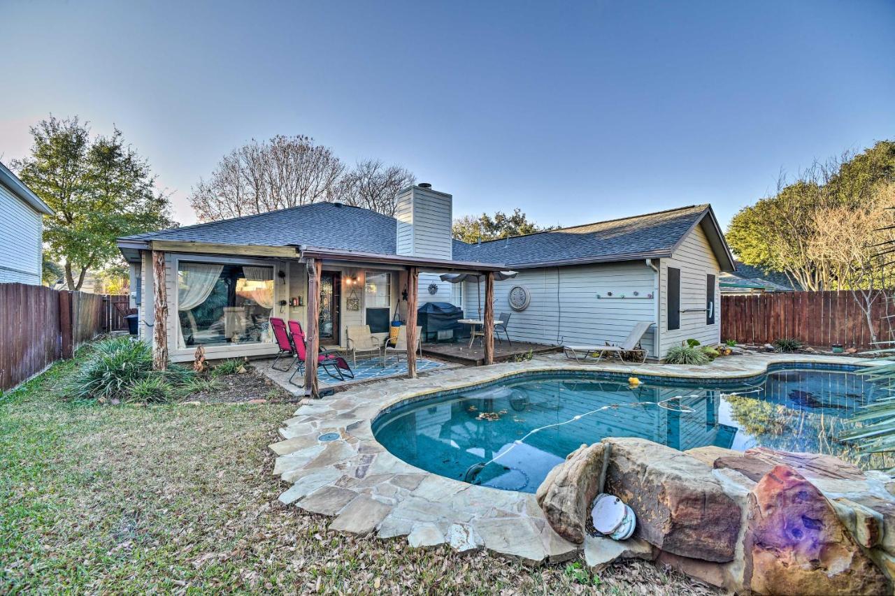 Villa Peaceful San Antonio Oasis With Private Pool And Grill Esterno foto