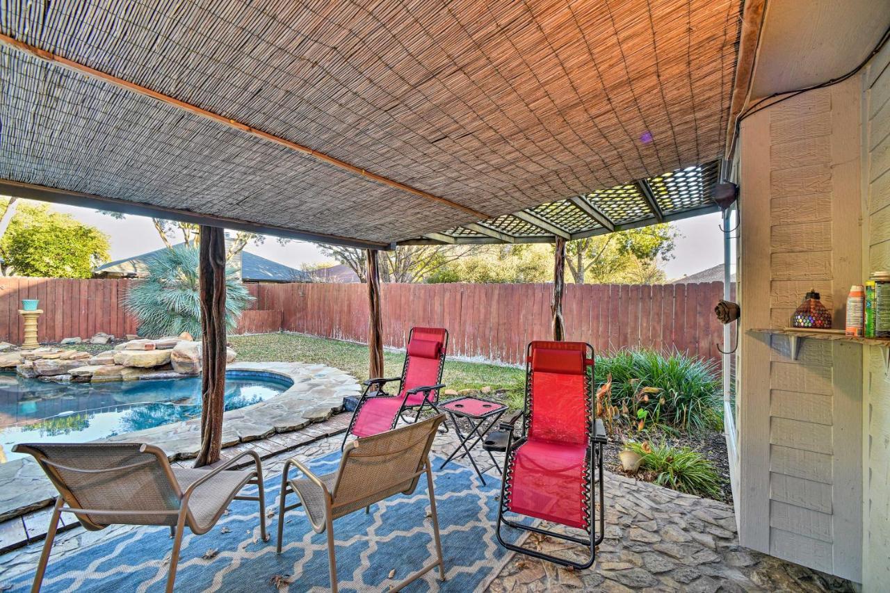 Villa Peaceful San Antonio Oasis With Private Pool And Grill Esterno foto